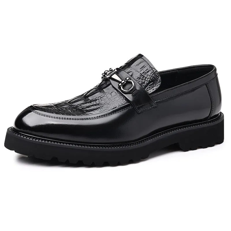 Elegante Herren Mokassins aus Leder