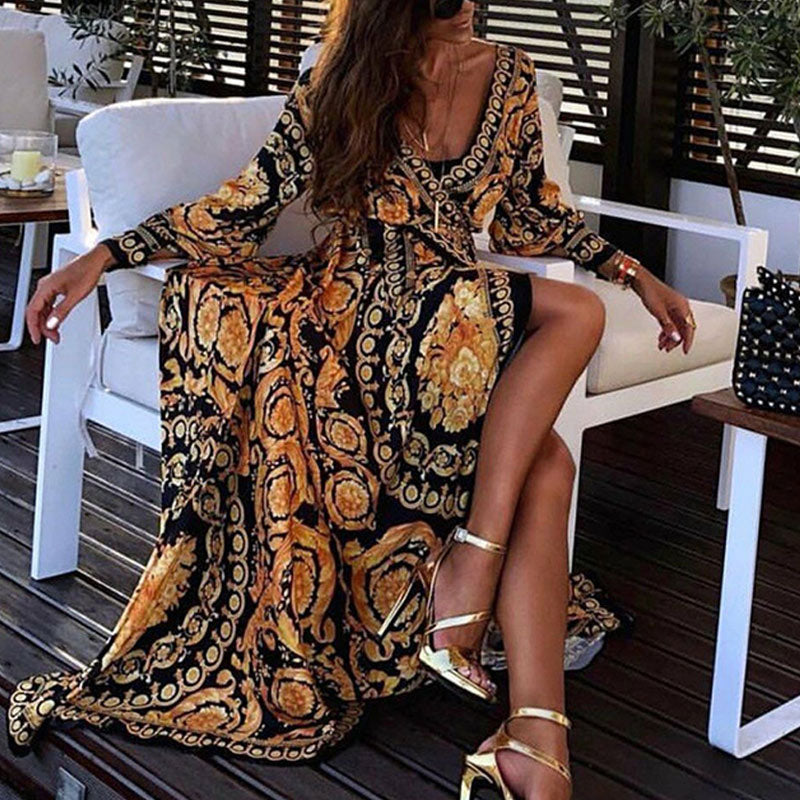 Einfallsreiches Damen Langkleid - 2024 Edition
