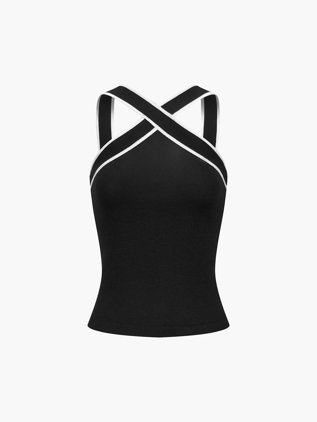 NOOR | Elegante Top Voor Dames Met Gekruiste Borstbanden – Functioneel, Stijlvol, Comfortabel