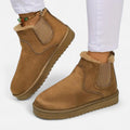 Platformlaarzen | Warme Slip-On Winterboots Voor Dames
