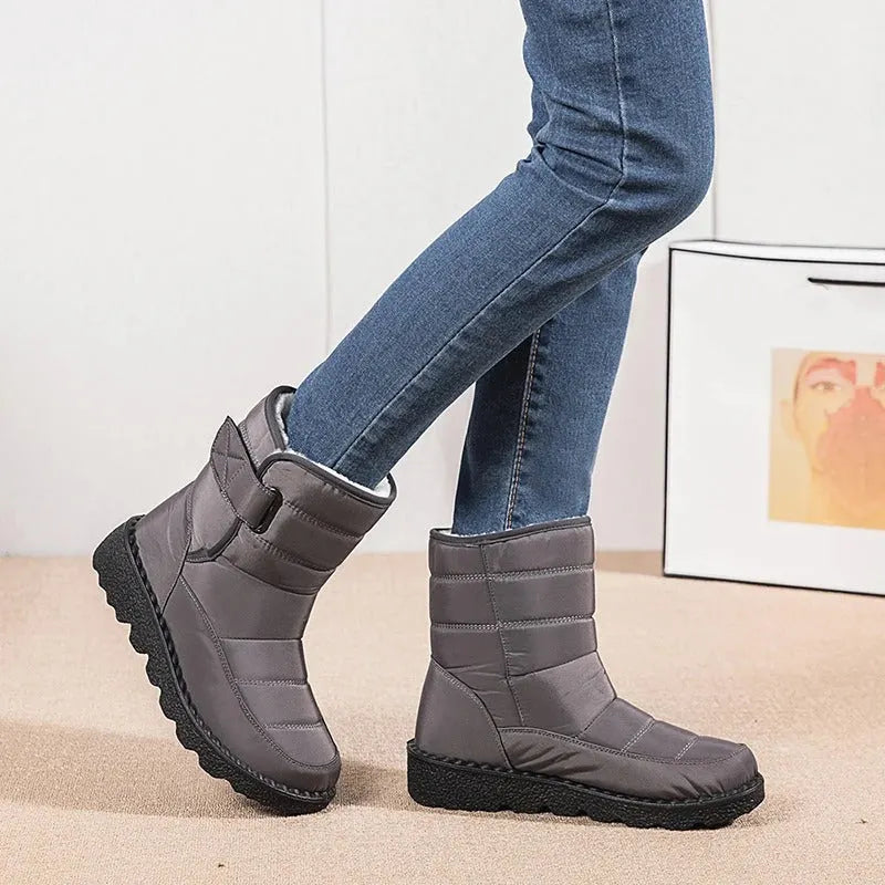Dicker Plüsch Winter Stiefel