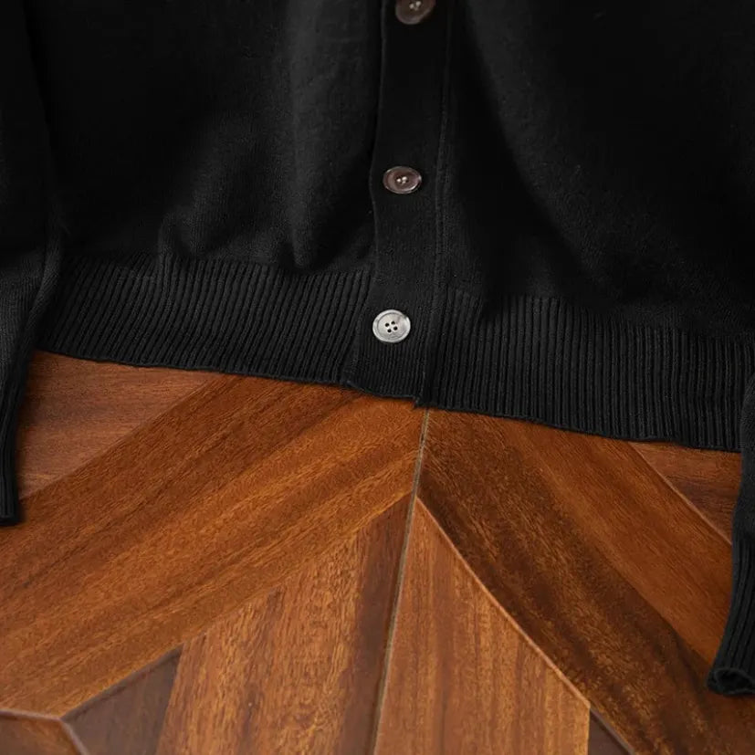 Herren Strickjacke Mit KnÃ¶pfen, Leichtes Material, V-ausschnitt, Klassischer Stil