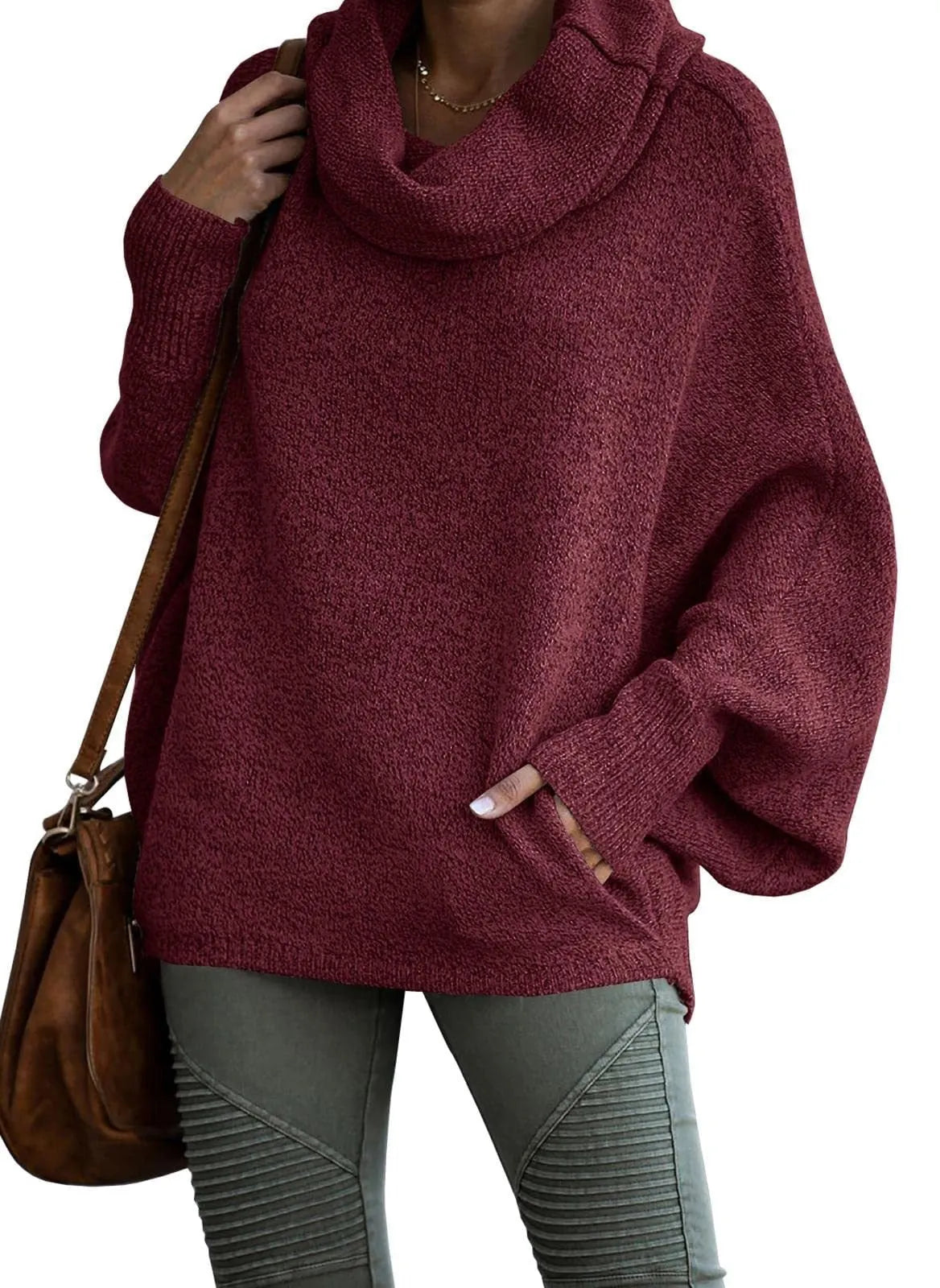 Bequemer und modischer Winterpullover
