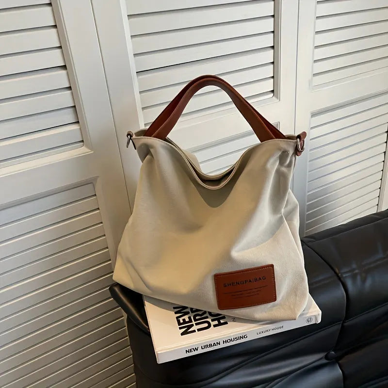 AdeleBag â€“ Schlichte UmhÃ¤ngetasche aus Canvas