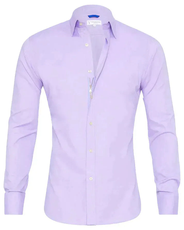 Kurt | Elegantes Hemd mit Stretch und Knopfleiste