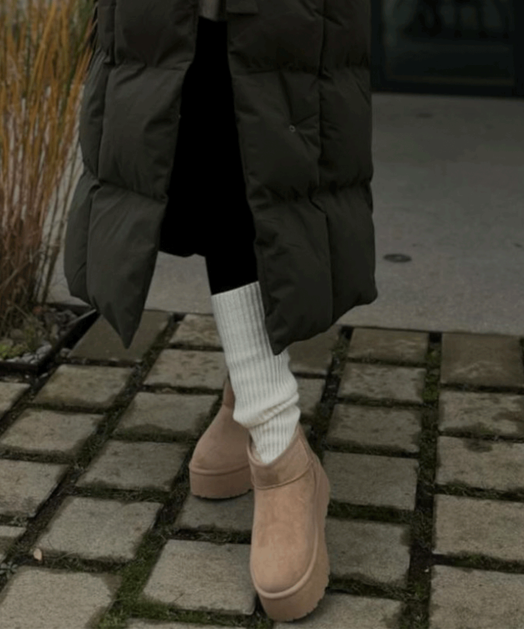Warm Gevoerde Bruine Boots Dames – Warme Luxe Voor Koude Dagen