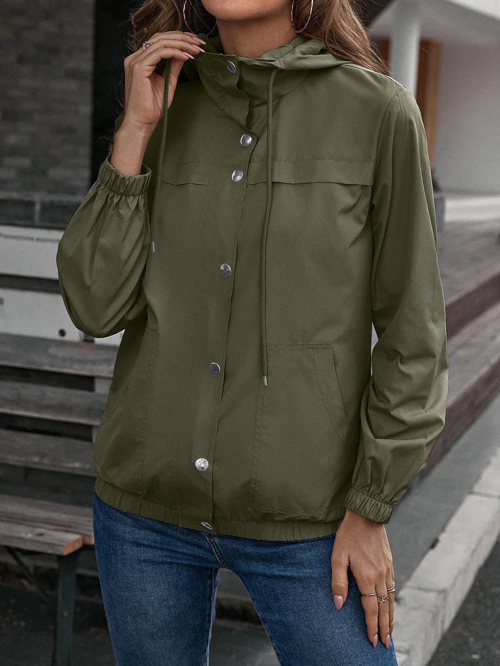MIRELLA | Dames Waterdichte Trenchcoat – Functioneel, Modern & Ideaal Voor Buitenactiviteiten