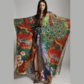 Beach blouse kimono cardigan holiday robe bikini sunscreen shirt