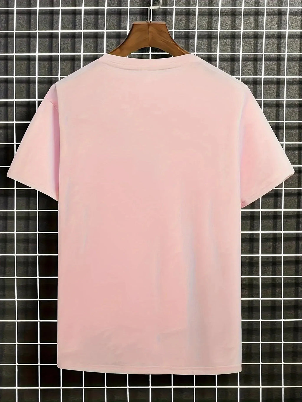 Herren T-shirt Blumen Und Wellen Design