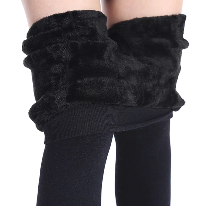 CalÃ§a Legging De Veludo Cintura Alta