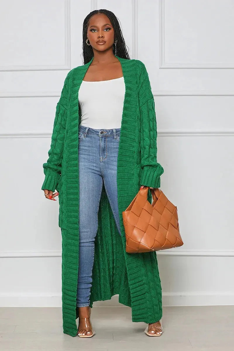 - Rita - Lange Strickjacke