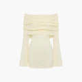 Women's Mini Dress with Sleeveless Design and Elasticated Top Edge