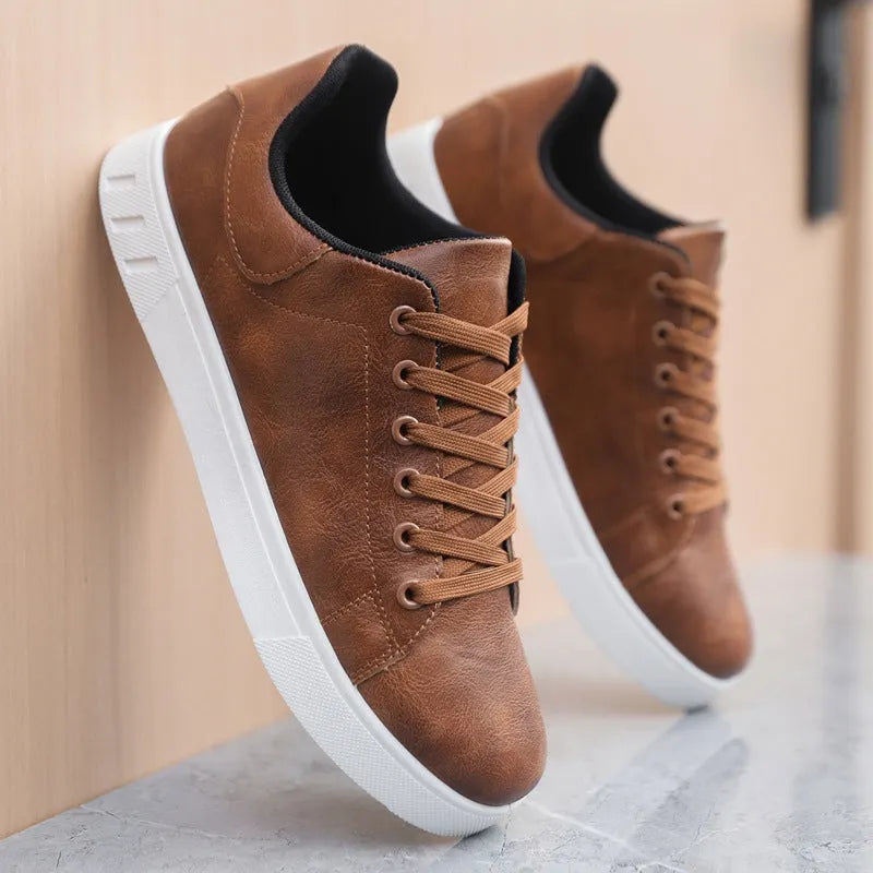 Herren Leder Sneaker