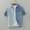 Gestreiftes Baumwollshirt – Modern & Bequem