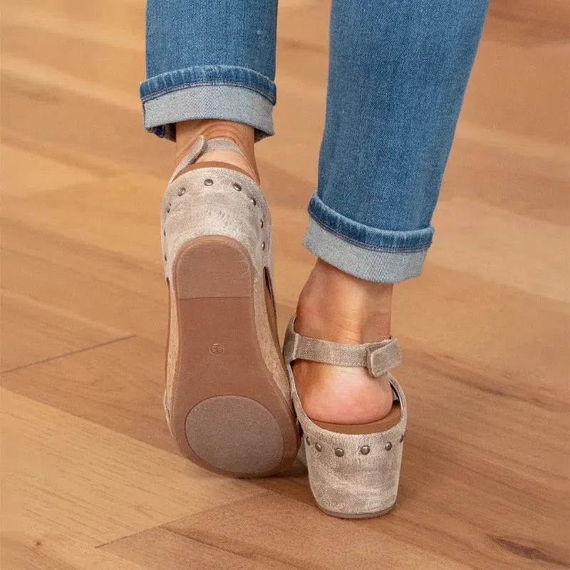 – Sommersandalen aus Leder