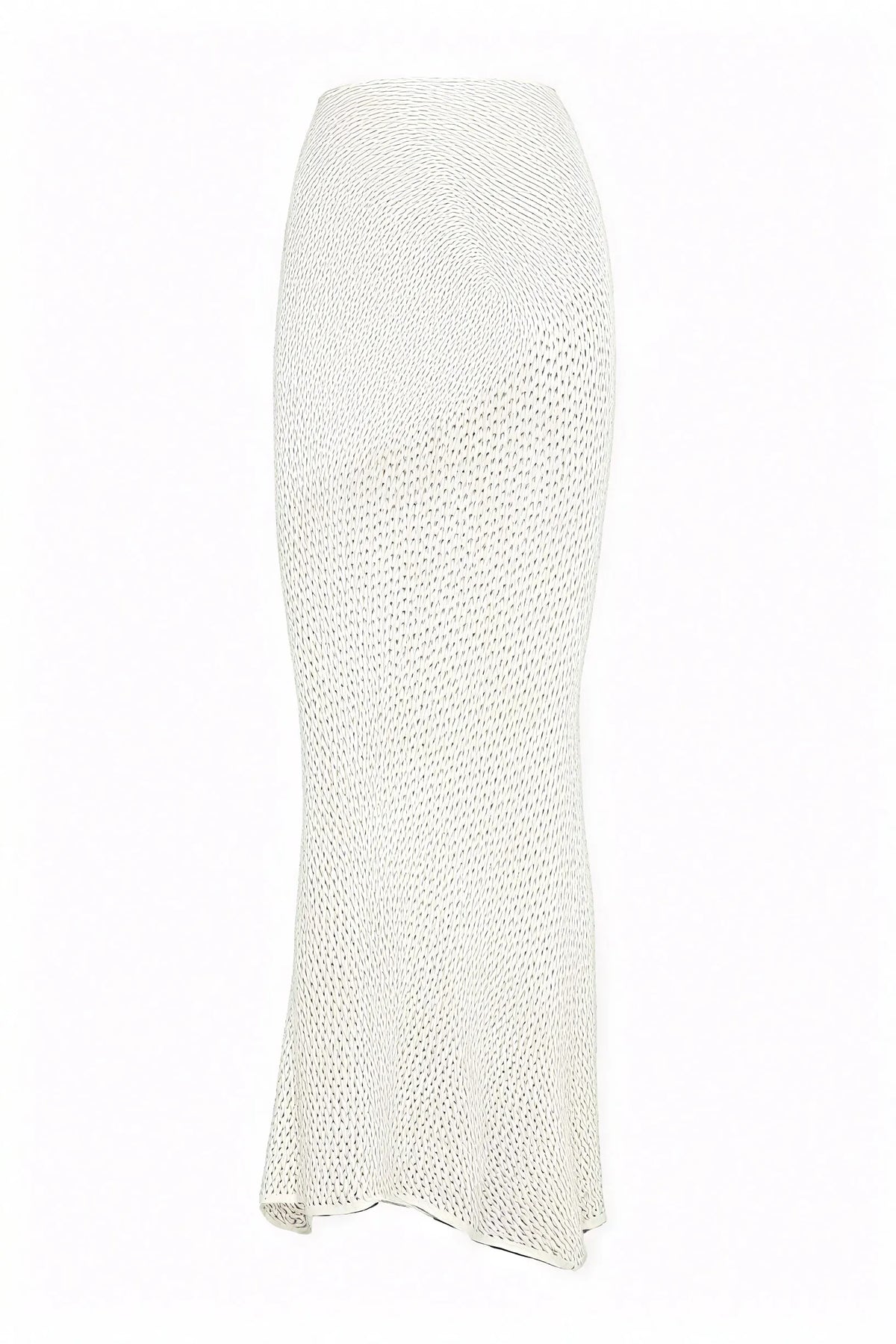Gehäkeltes Ensemble mit Cut-Out Detail