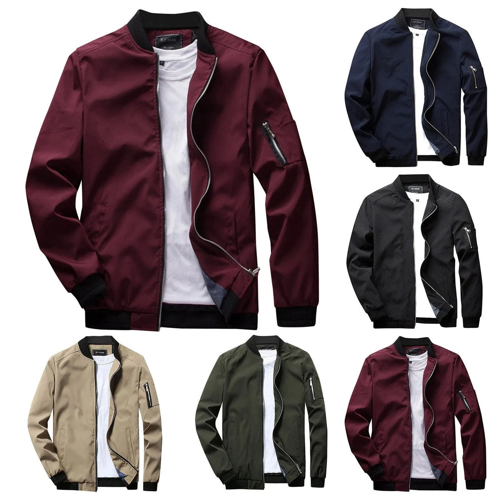 Stylische Und Kurze Sommerjacke Für Männer