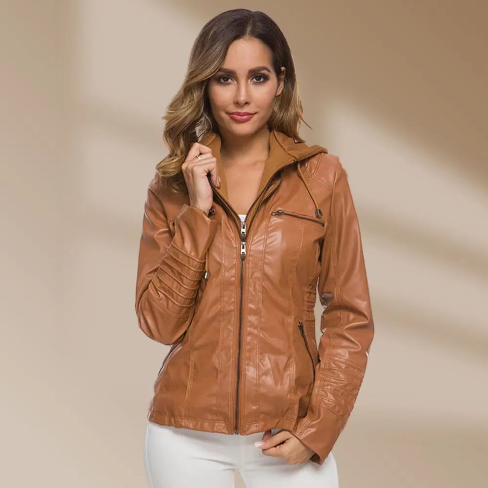 CLEO | Premium Bikerjacke – Stilvoll und Robust