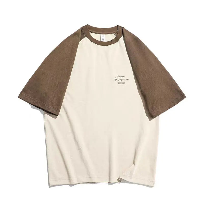 Herren lässiges Raglan-T-Shirt mit urbanem Design und komfortablem Schnitt