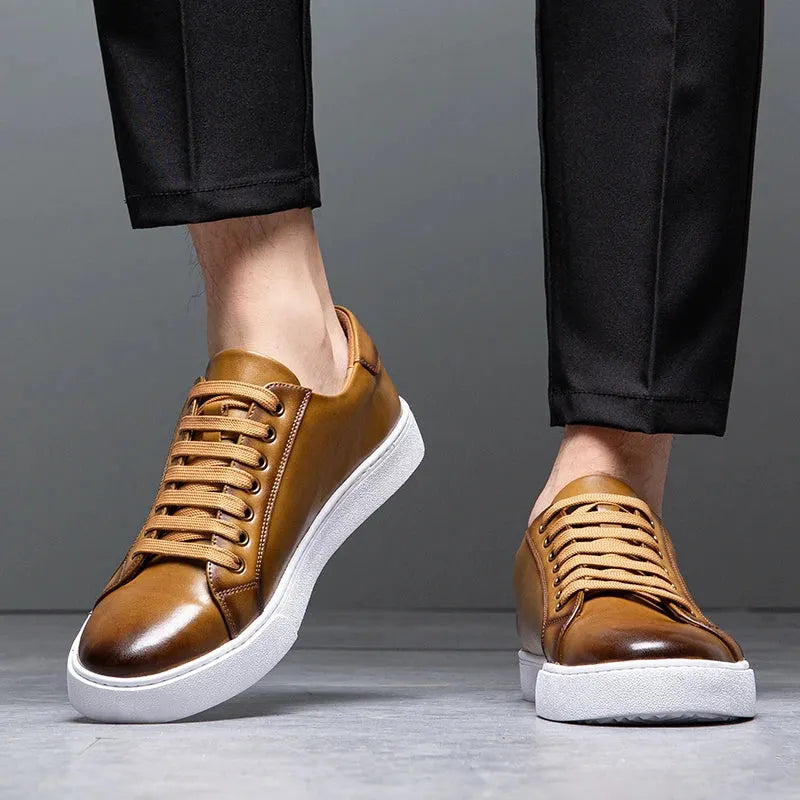 Herren Leder Sneaker