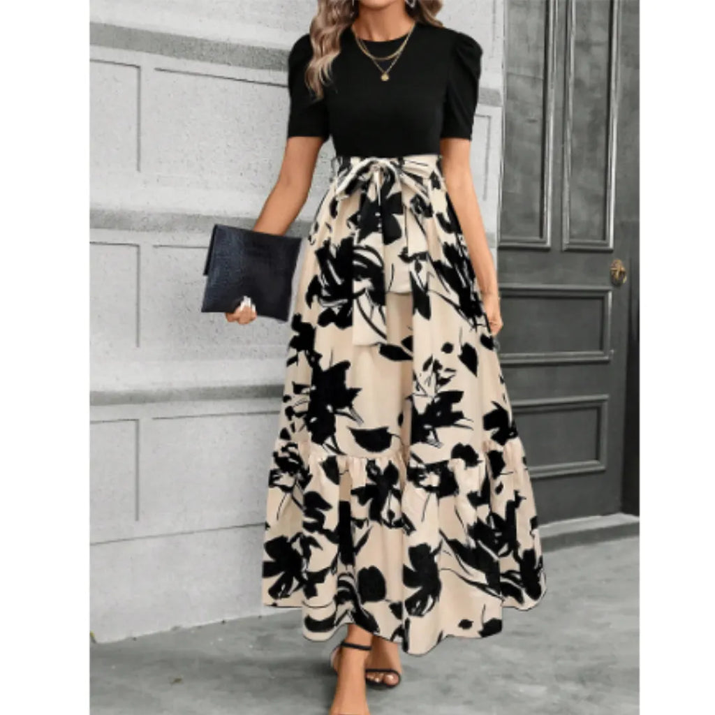 Blumen Maxikleid