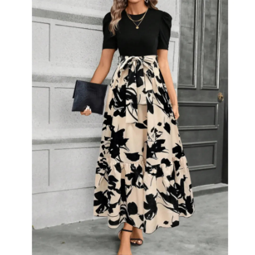 Blumen Maxikleid