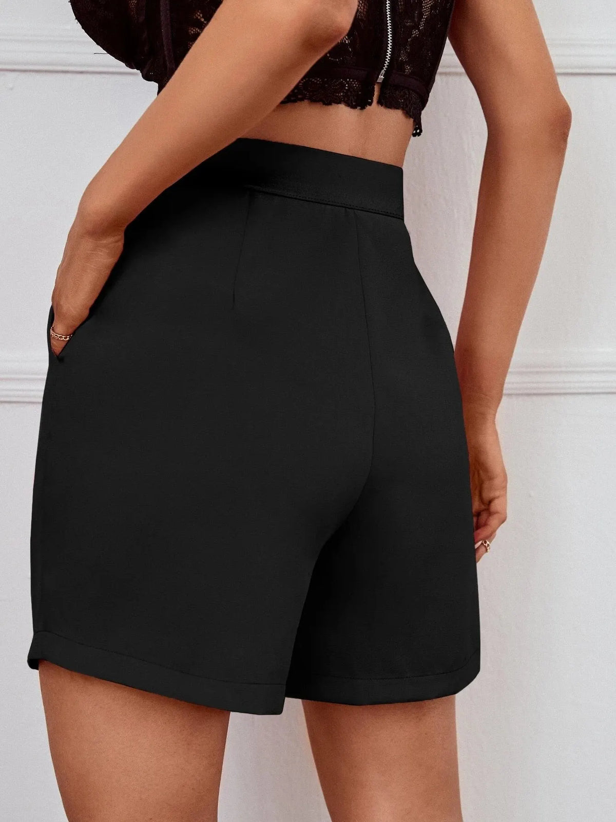 Short Feminino Alfaiataria Babi