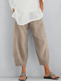 Fließende Hose mit Weitem Bein