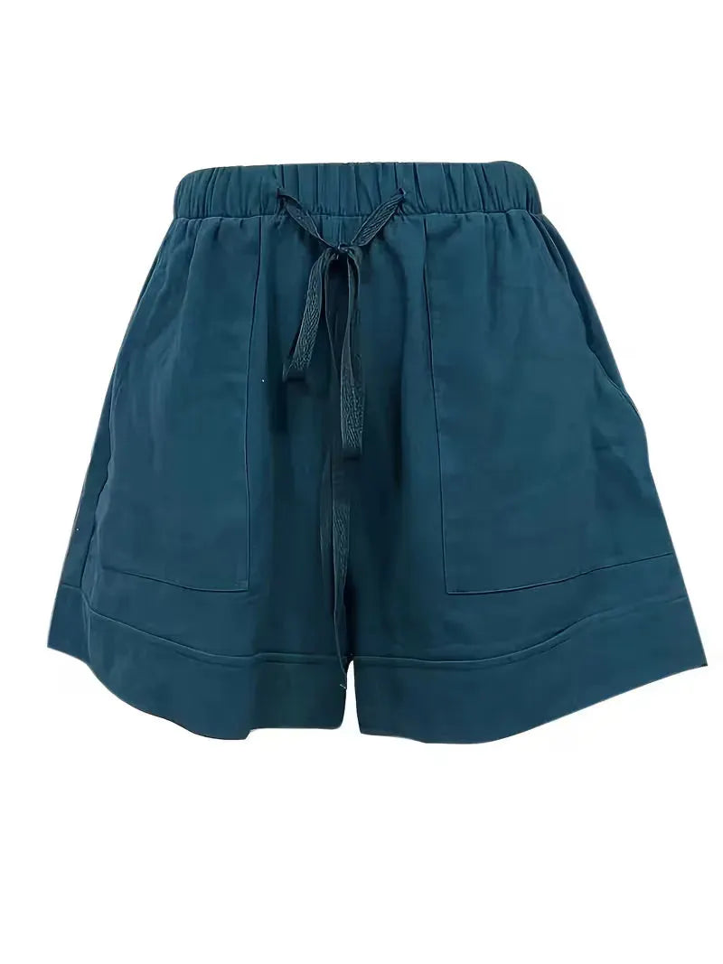 Casual Summer Pants for Women with Elastic Waistband