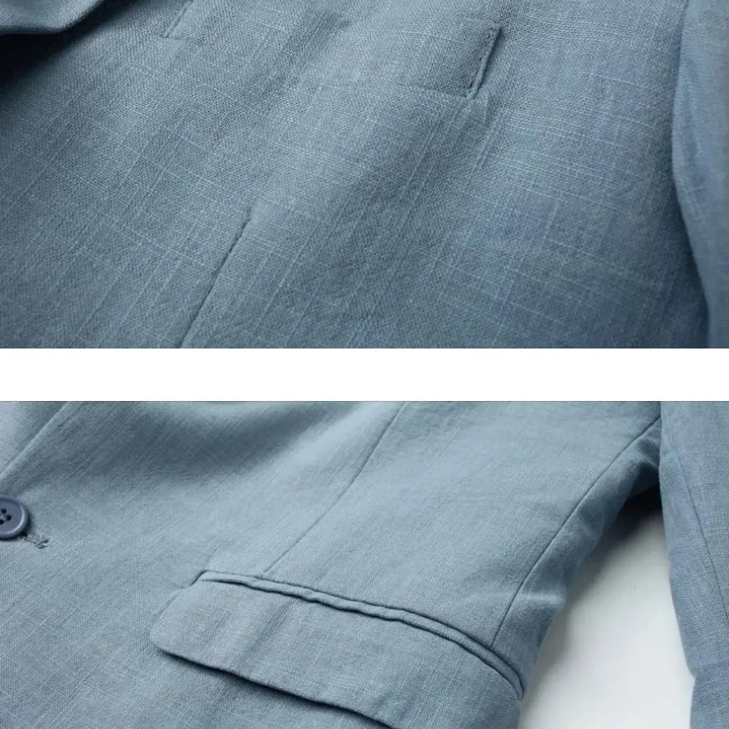 Eleganter Herren Leinenblazer