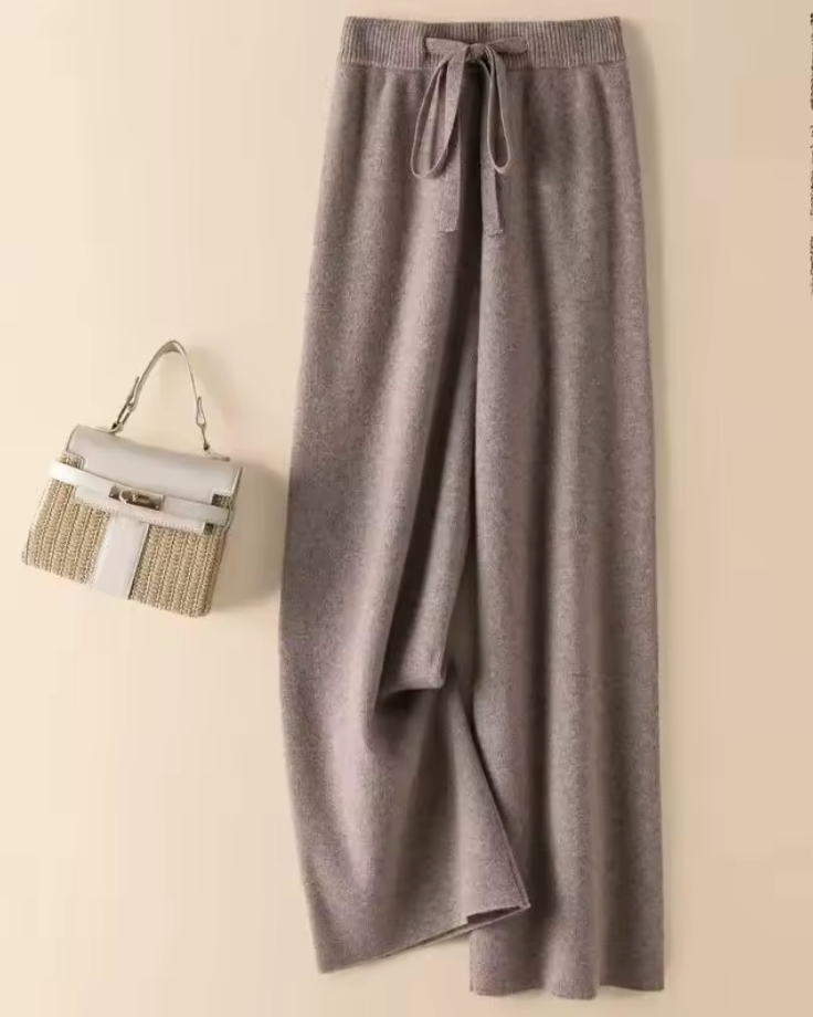 ALYA | Dun Gebreide Warme Damesbroek – Heerlijk Comfort Voor Herfst & Winter