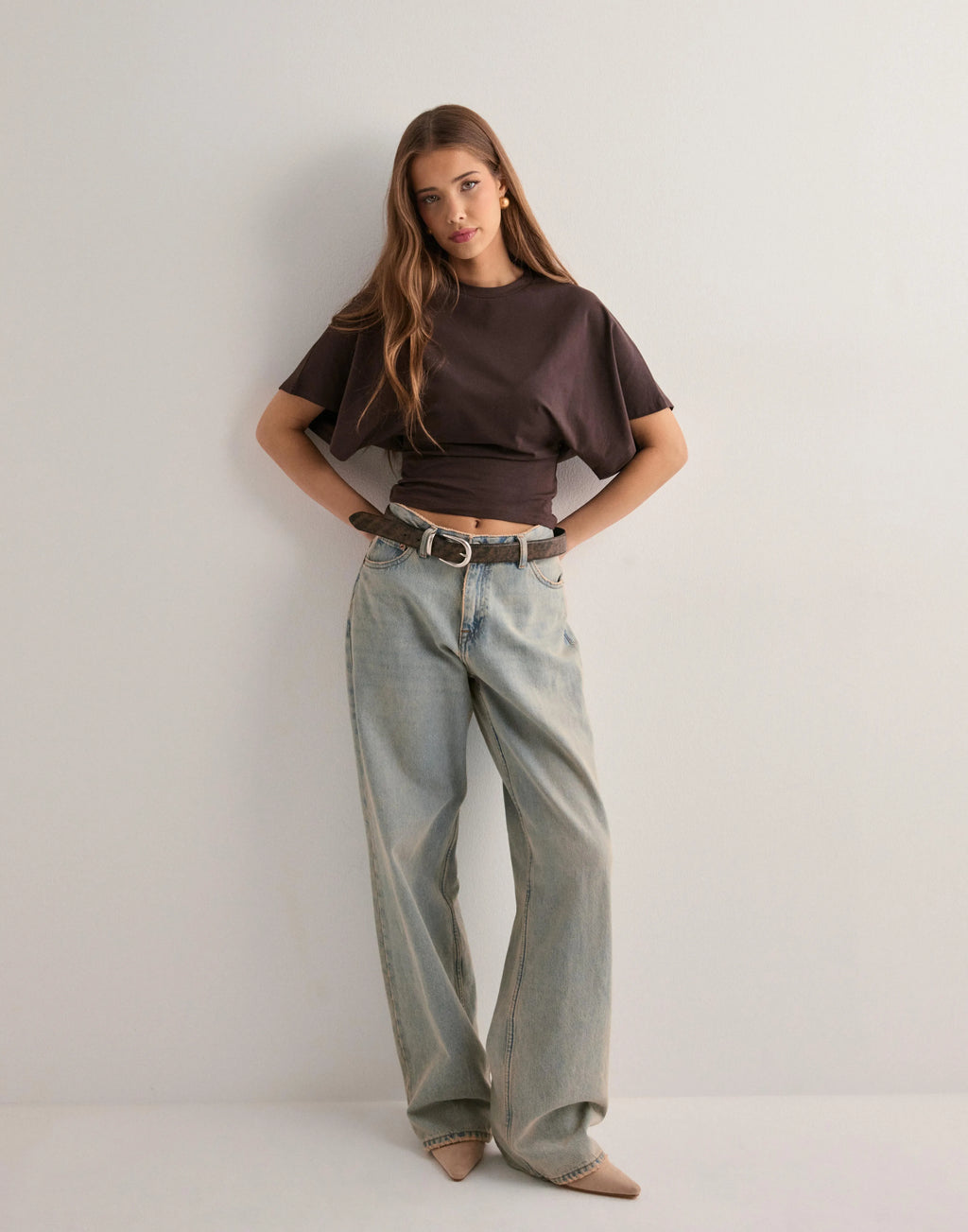 Wide Sleeve Icon Top | Trendy Oversized Look Met Luxe Pasvorm