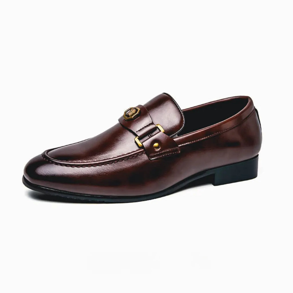 Echtes Leder Slipper