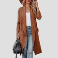 Lange Open Front Cardigan – De Must-Have Laag Voor Elke Fashionista