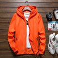 Leichtgewicht Herrenjacke Mit Kapuze
