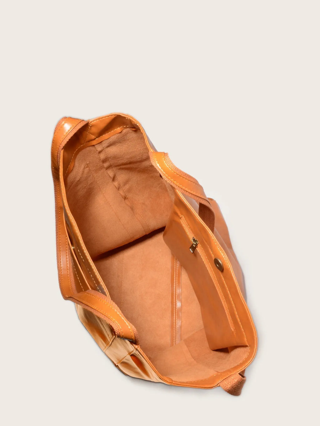 Damen-Schultertasche aus veganem Leder mit groÃŸzÃ¼gigem Stauraum