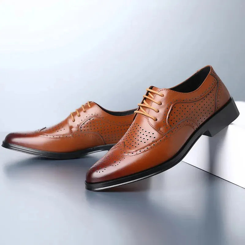 Bequeme Oxford Herren Business Anzug Schuhe