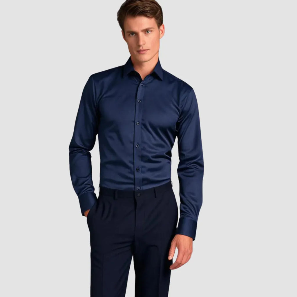 Stretch Hemd Herren