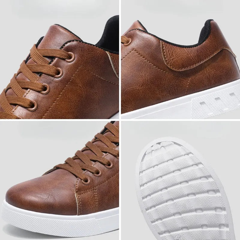 Herren Leder Sneaker
