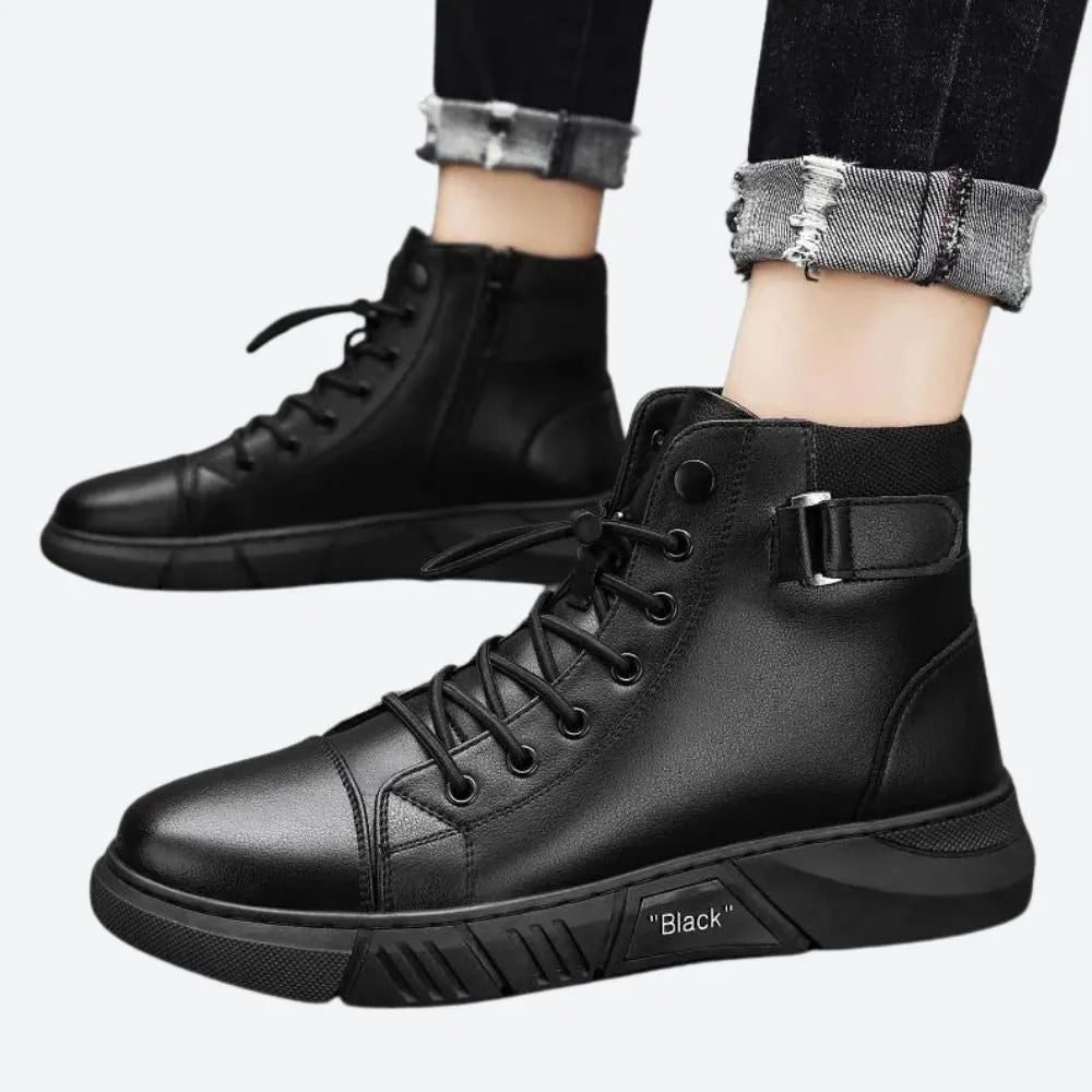 Echte Leder Vielseitige Herrenstiefel