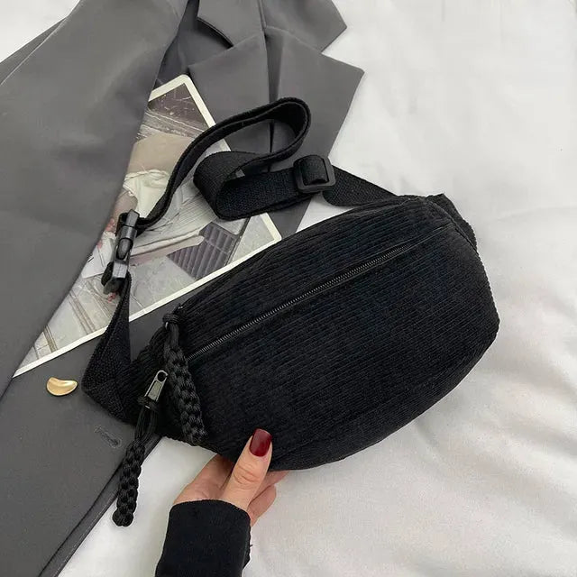 LÃ¤ssige Cordtasche FÃ¼r Damen