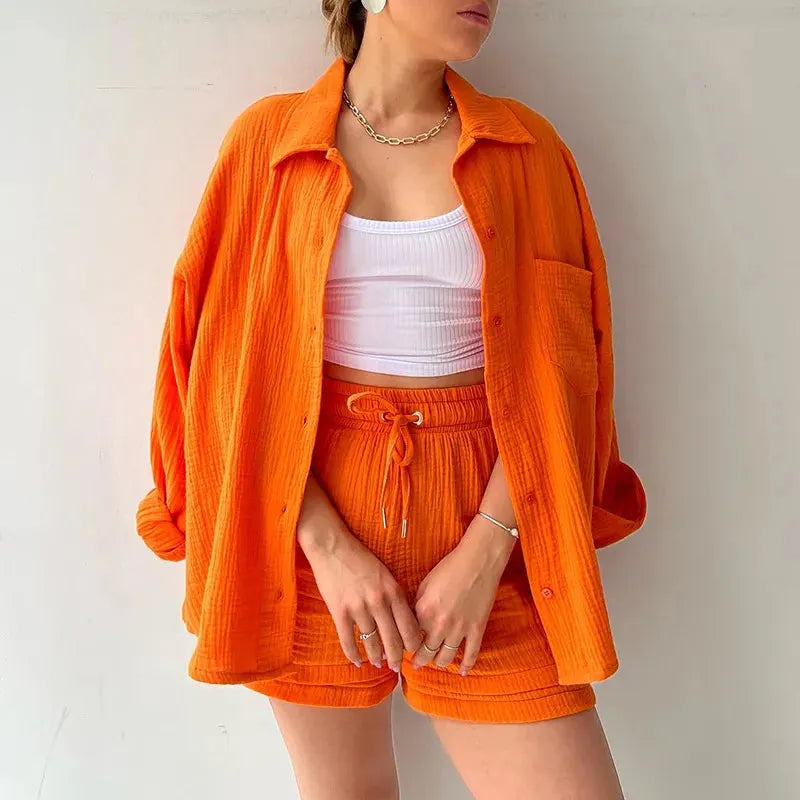 EZRA | Tweedelige Zomer Set Voor Dames - Comfortabel, Luchtig & Trendy