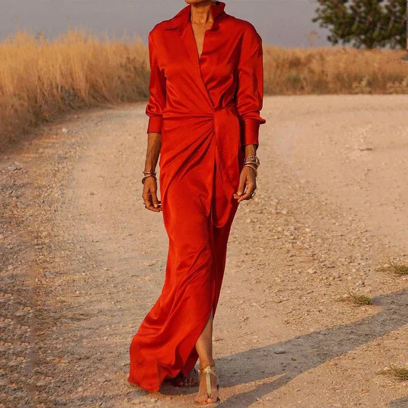 Petrah | Elegant Wrap Maxi Dress
