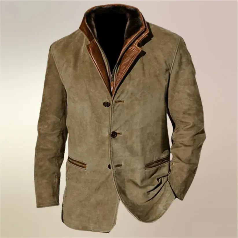 - Vintage-Herbstjacke für Männer