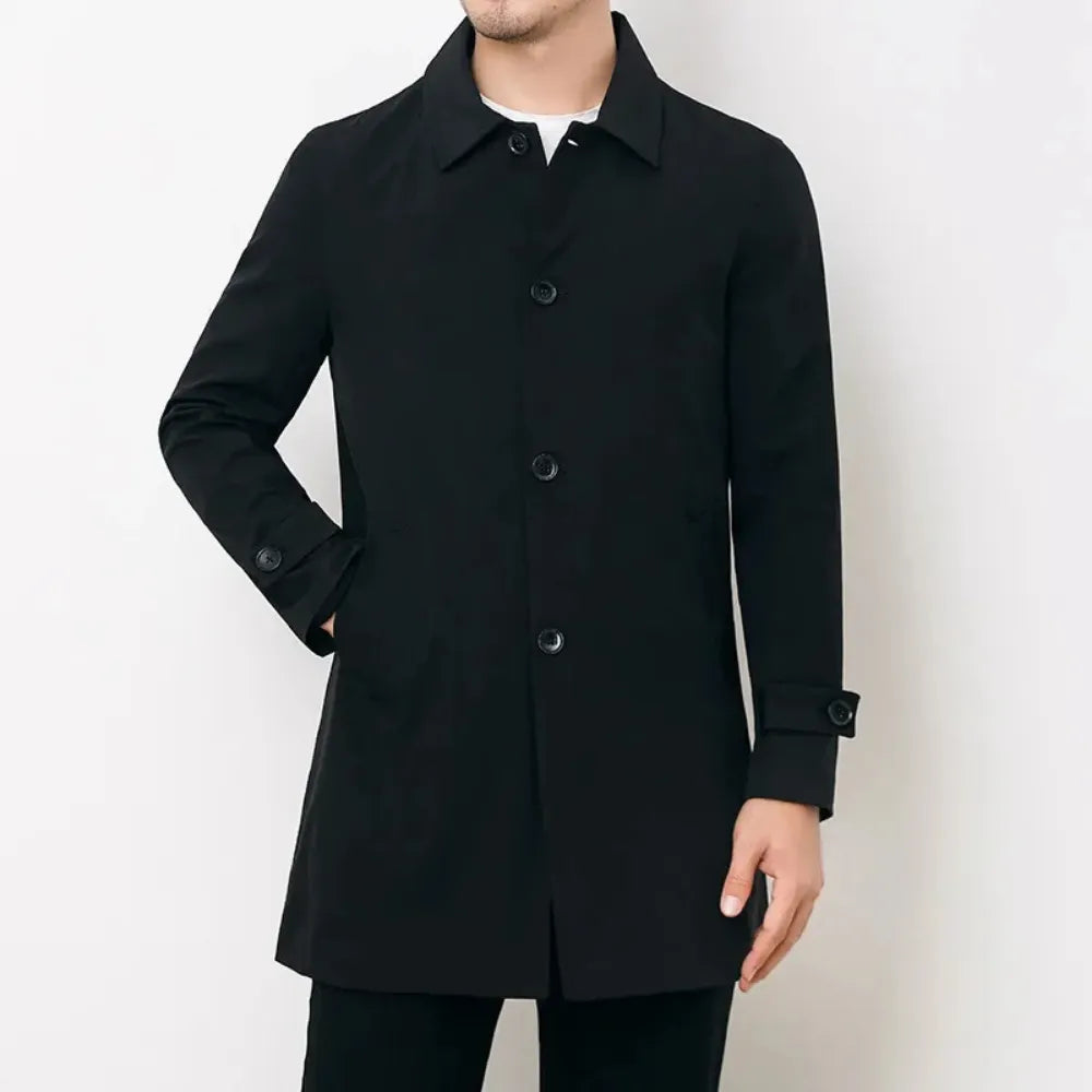 Klassischer Herren Trenchcoat