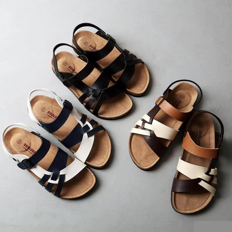 OrthopÃ¤dische Premium Ledersandalen