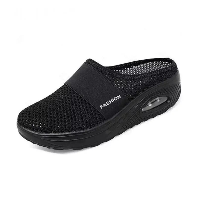 OrthoFlexi - Sandaler i glat mesh til kvinder