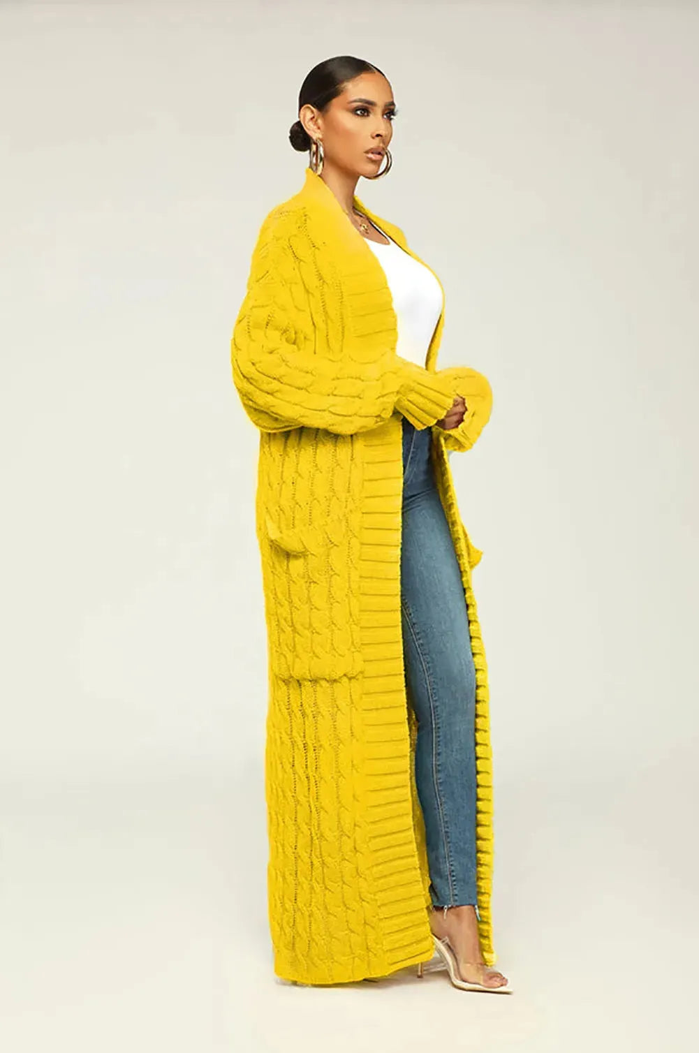 - Rita - Lange Strickjacke