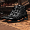 Orthopädische Lederstiefel Für Männer