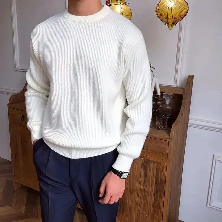 Bequemer Herrenpullover